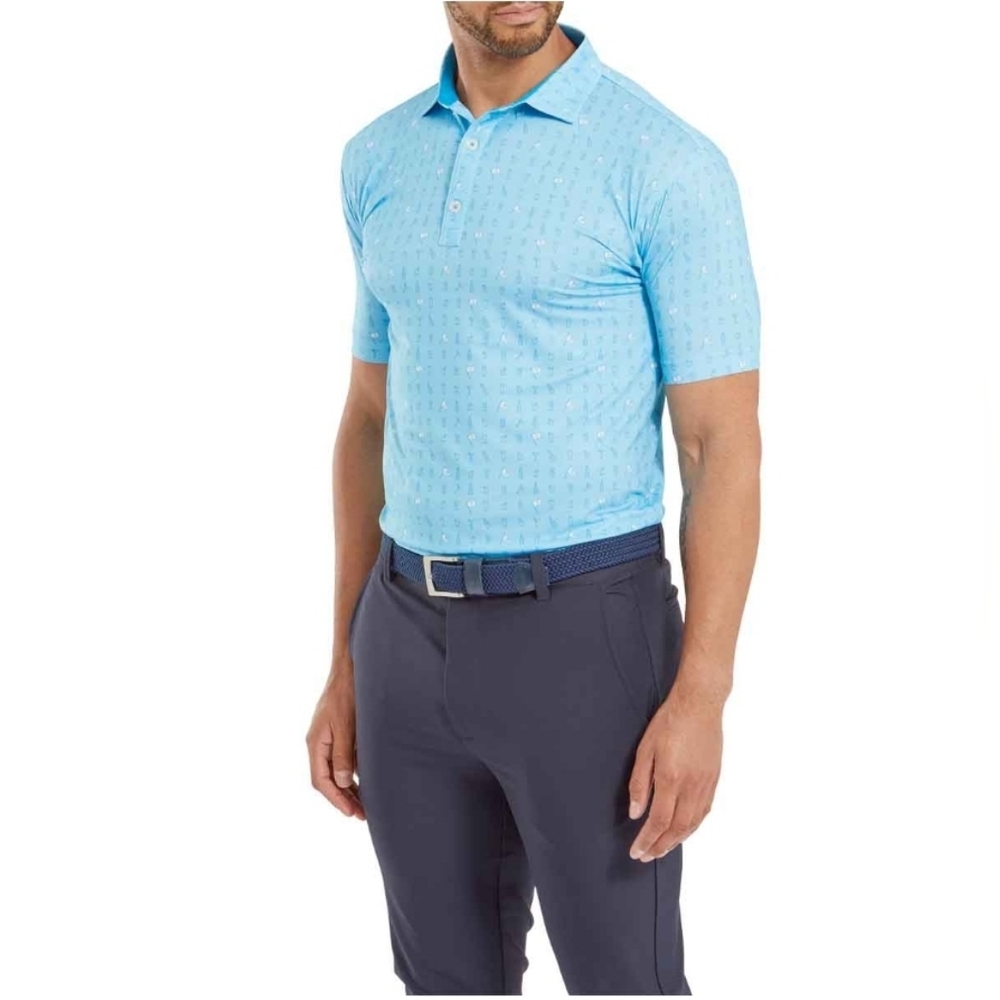 FootJoy The 19th Hole Mens Golf Polo Shirt